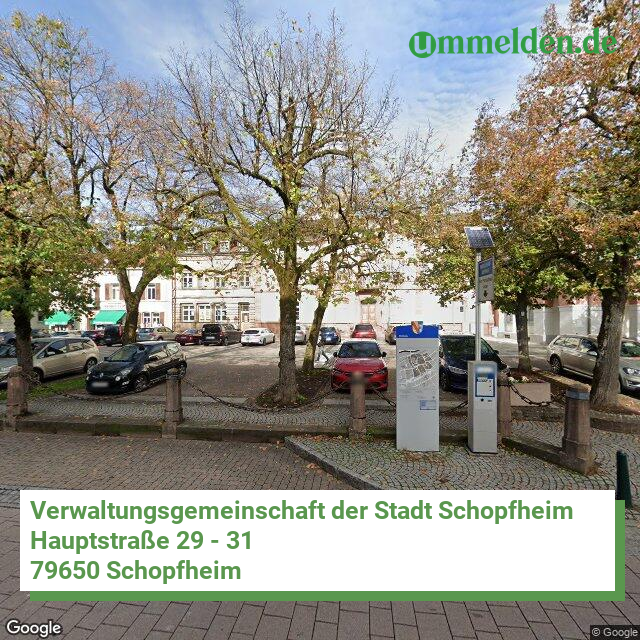083365007 streetview amt Verwaltungsgemeinschaft der Stadt Schopfheim