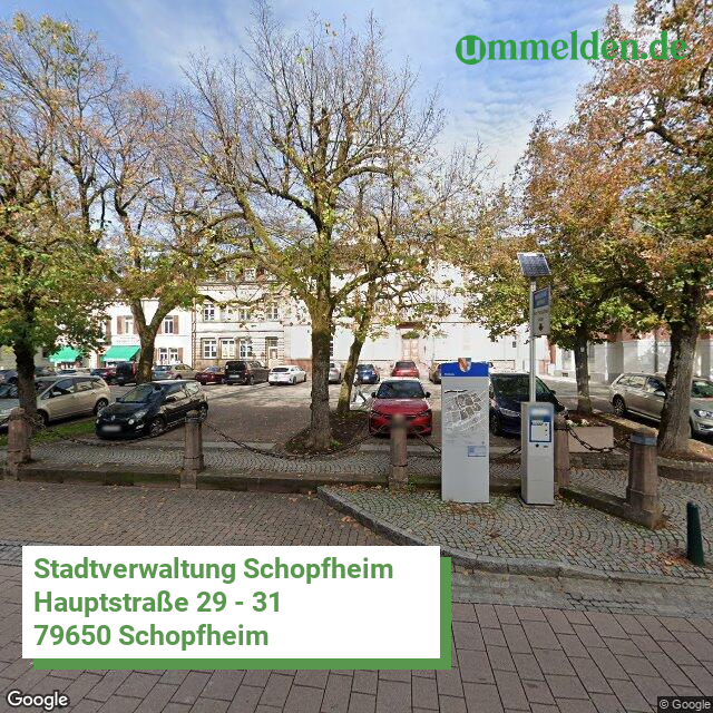 083365007081 streetview amt Schopfheim Stadt