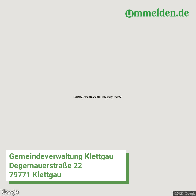 083370062062 streetview amt Klettgau