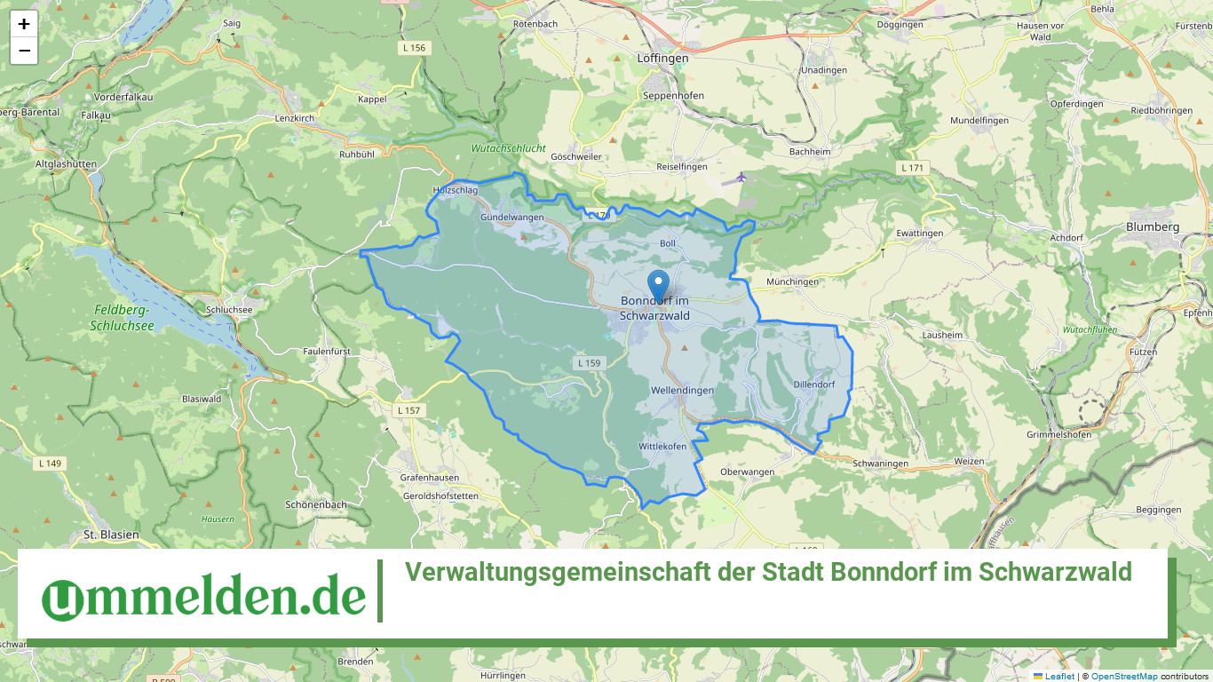 083375001 Verwaltungsgemeinschaft der Stadt Bonndorf im Schwarzwald