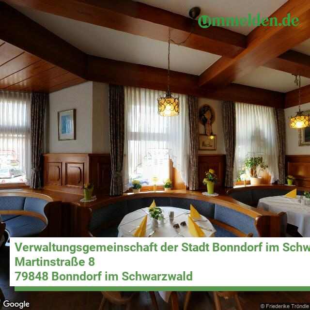 083375001 streetview amt Verwaltungsgemeinschaft der Stadt Bonndorf im Schwarzwald