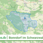 083375001022 Bonndorf im Schwarzwald Stadt