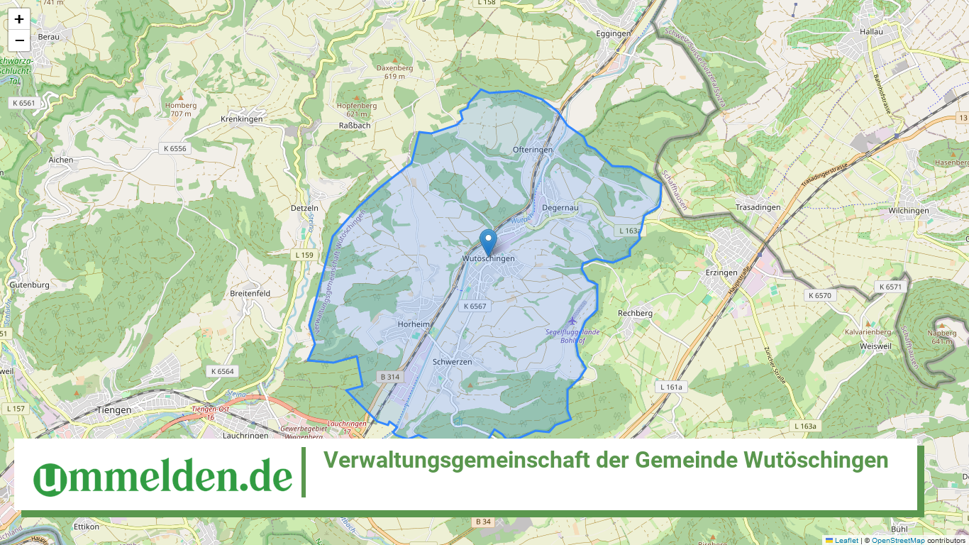 083375008 Verwaltungsgemeinschaft der Gemeinde Wutoeschingen