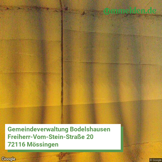 084165002006 streetview amt Bodelshausen