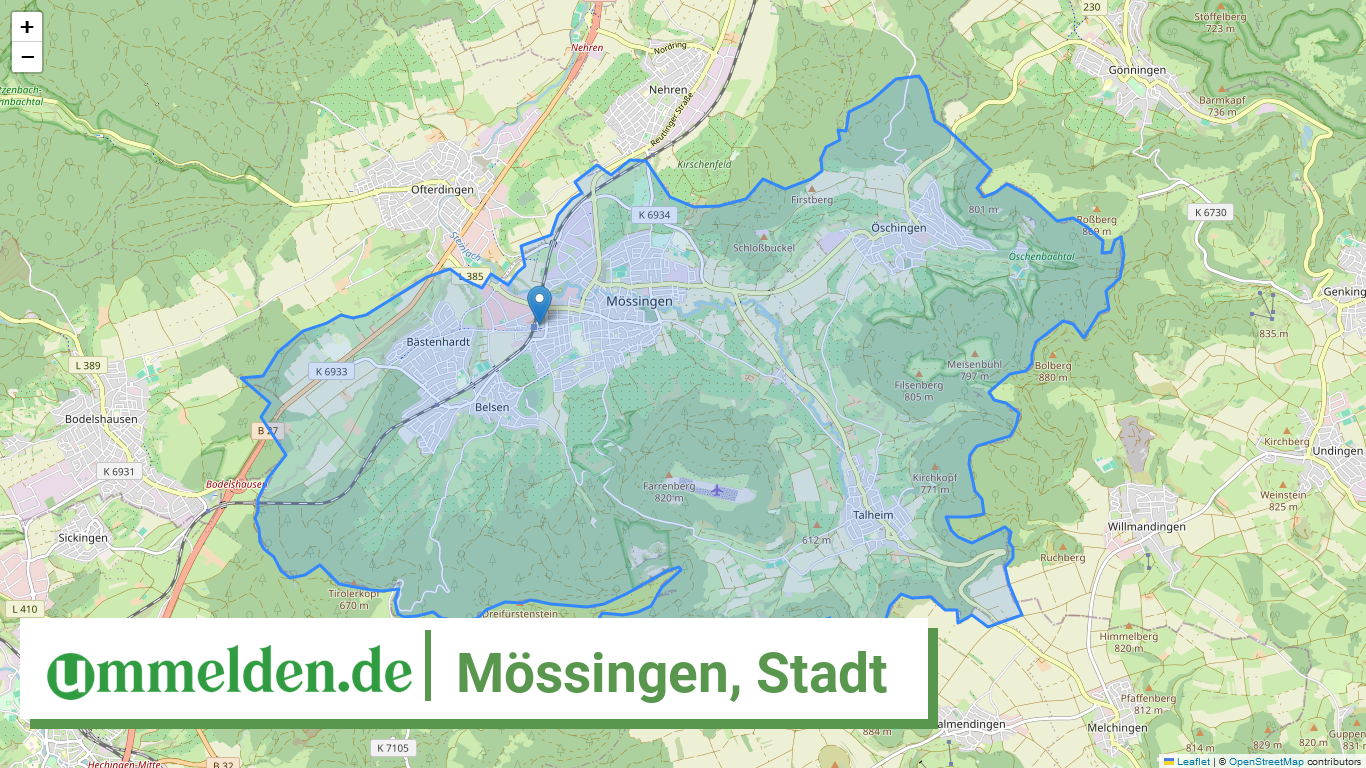 084165002025 Moessingen Stadt