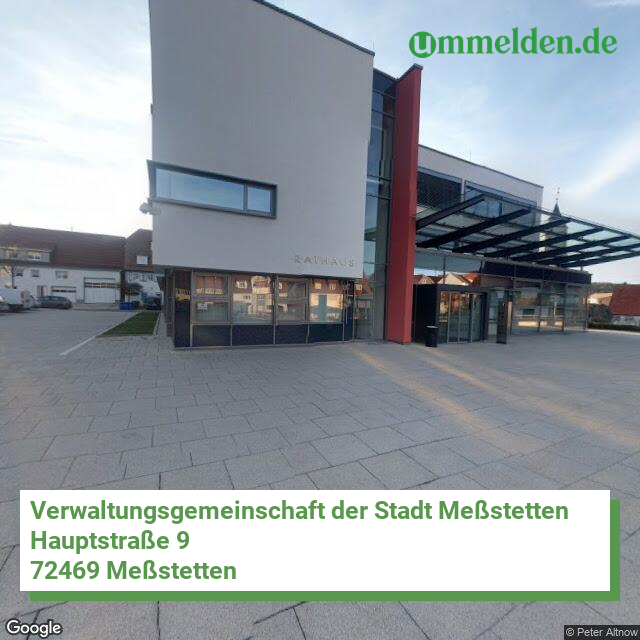 084175005 streetview amt Verwaltungsgemeinschaft der Stadt Messstetten