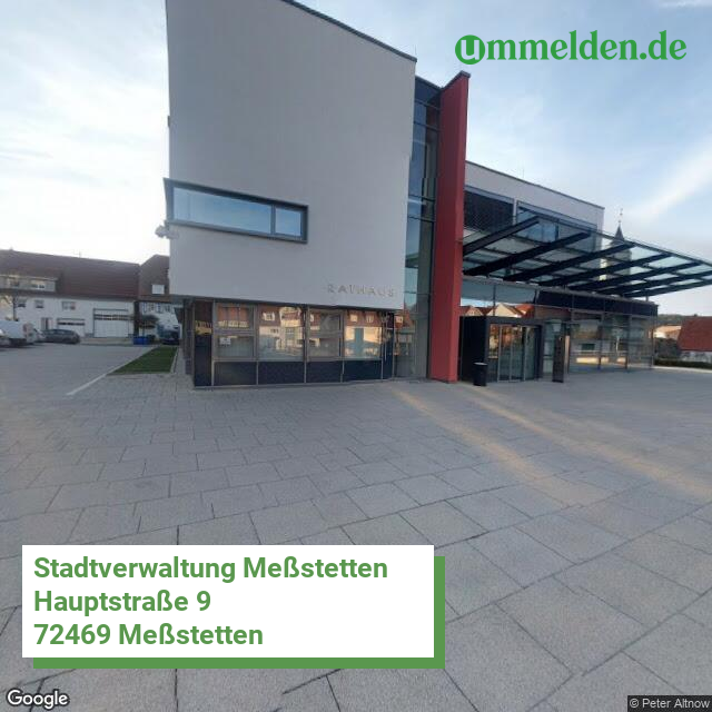 084175005044 streetview amt Messstetten Stadt