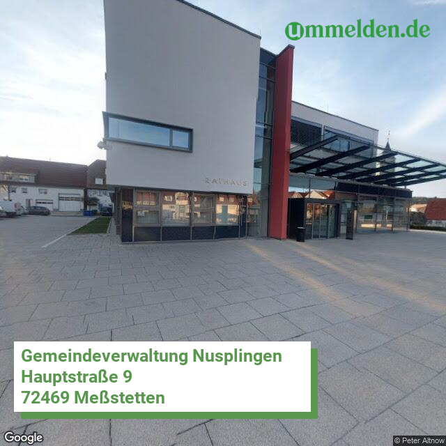 084175005045 streetview amt Nusplingen