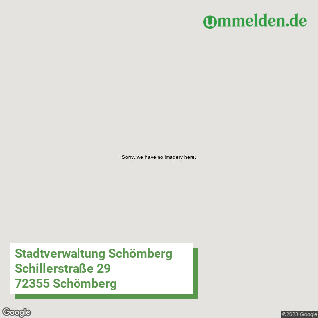 084175006057 streetview amt Schoemberg Stadt