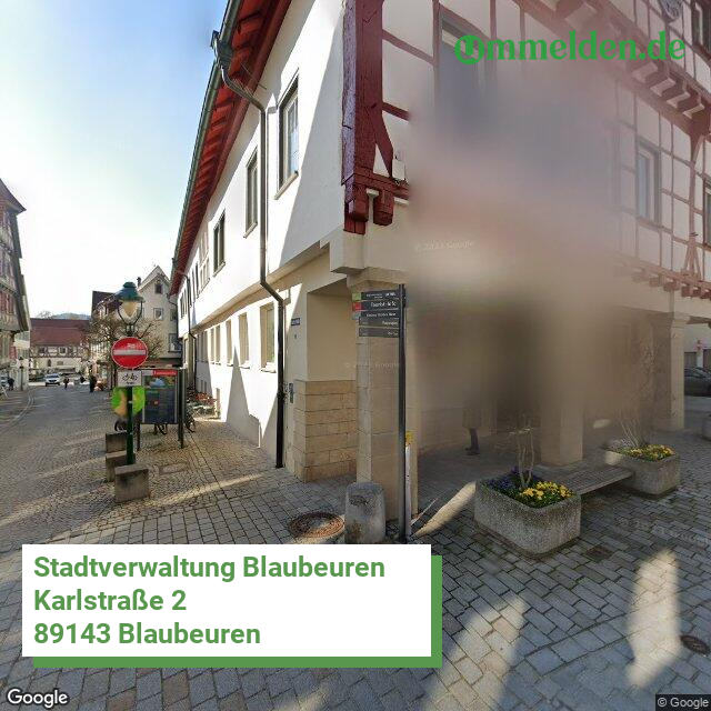 084255002020 streetview amt Blaubeuren Stadt