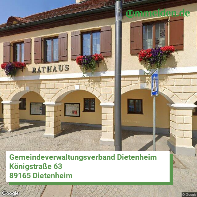 084255003 streetview amt Gemeindeverwaltungsverband Dietenheim