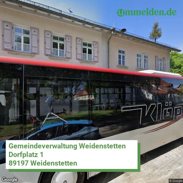 084255008130 streetview amt Weidenstetten