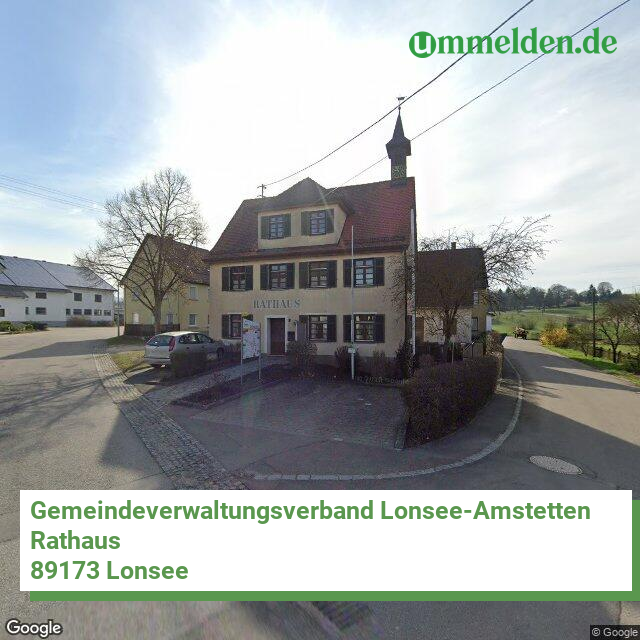 084255009 streetview amt Gemeindeverwaltungsverband Lonsee Amstetten