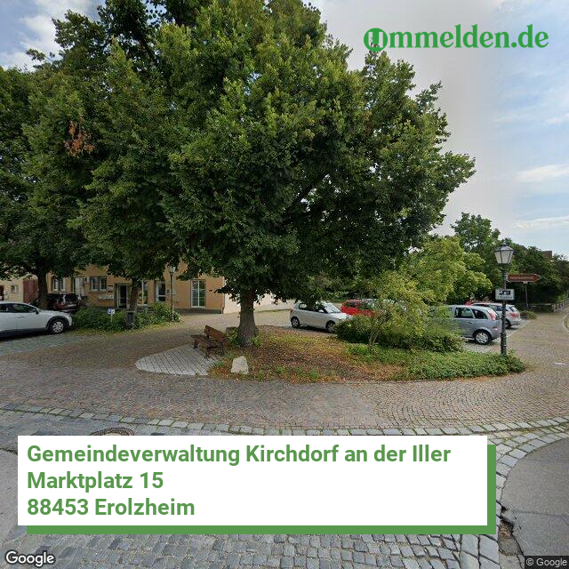 084265004066 streetview amt Kirchdorf an der Iller