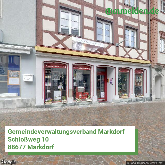 084355003 streetview amt Gemeindeverwaltungsverband Markdorf