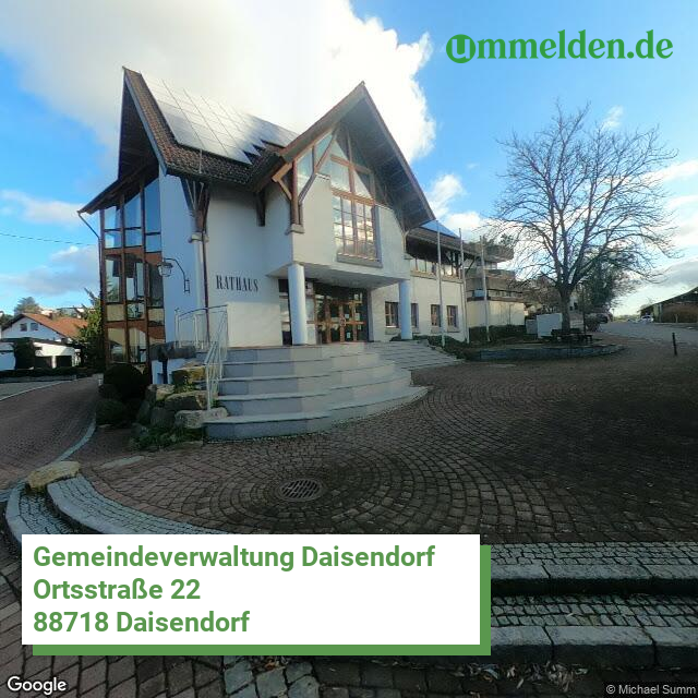 084355004010 streetview amt Daisendorf