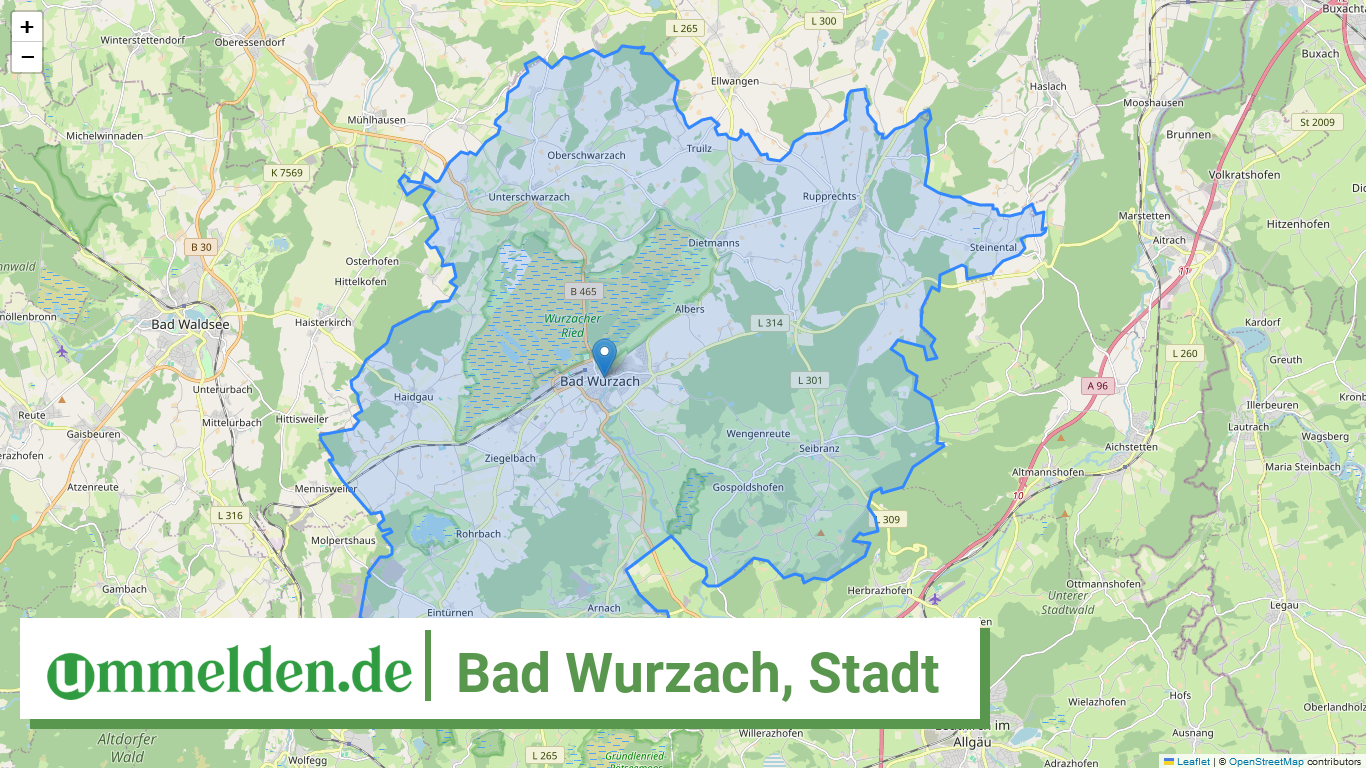 084360010010 Bad Wurzach Stadt