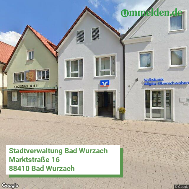 084360010010 streetview amt Bad Wurzach Stadt