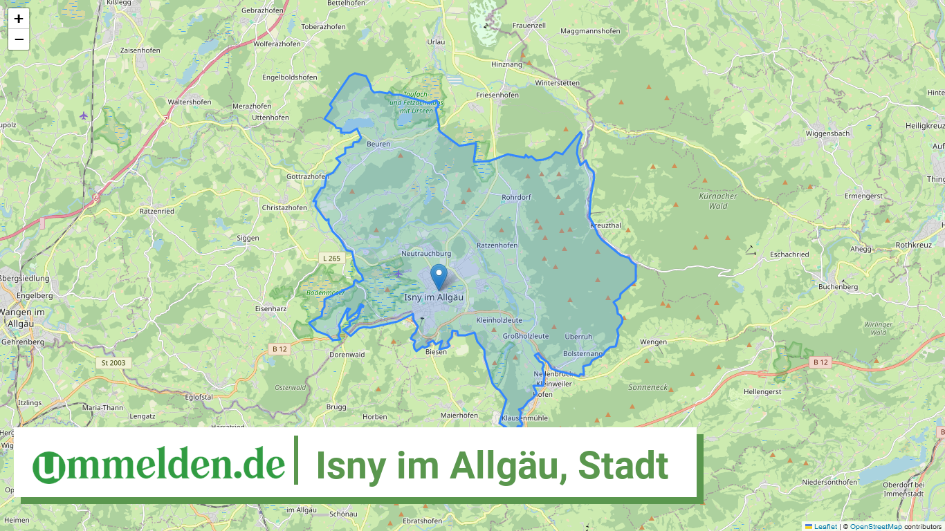 084360049049 Isny im Allgaeu Stadt