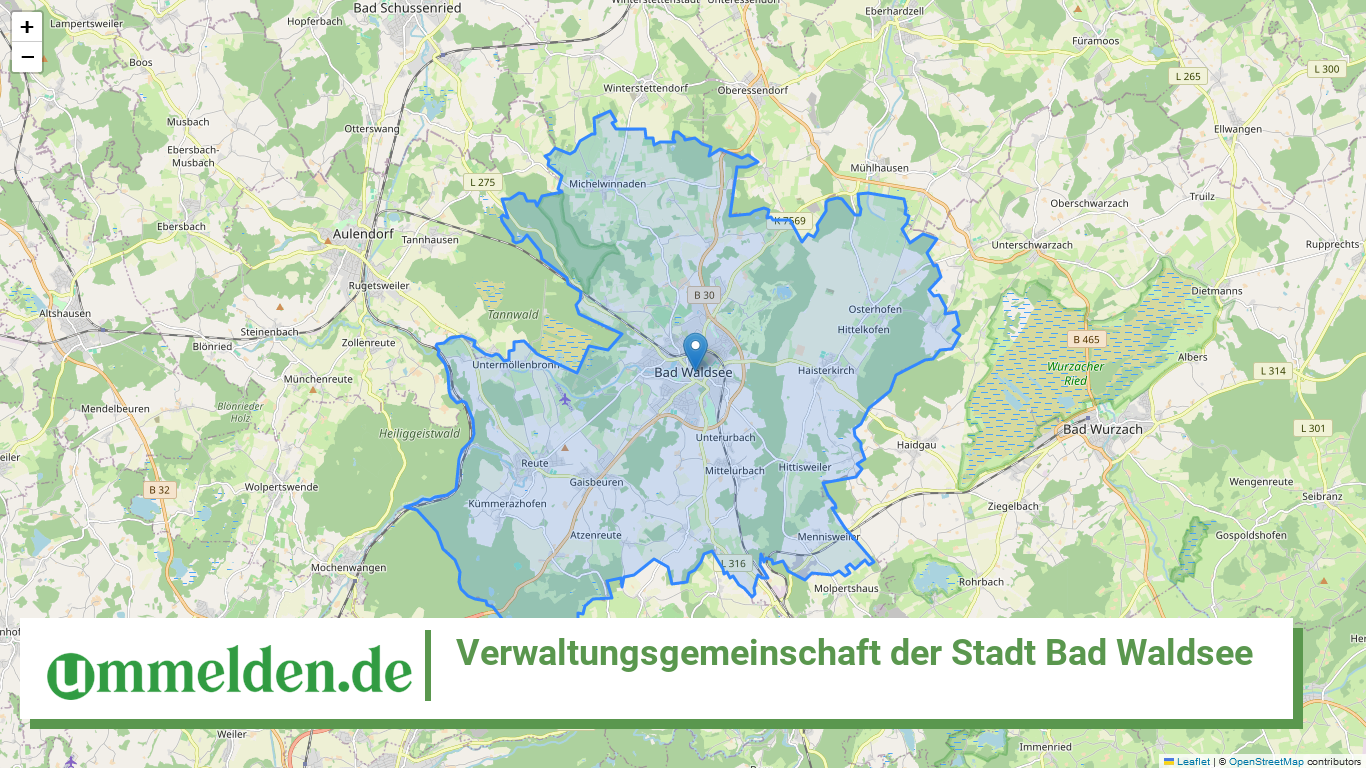 084365002 Verwaltungsgemeinschaft der Stadt Bad Waldsee