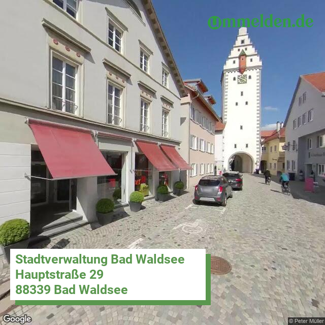 084365002009 streetview amt Bad Waldsee Stadt