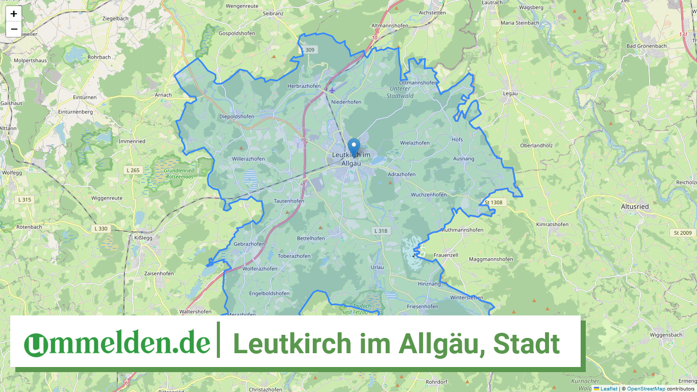 084365004055 Leutkirch im Allgaeu Stadt