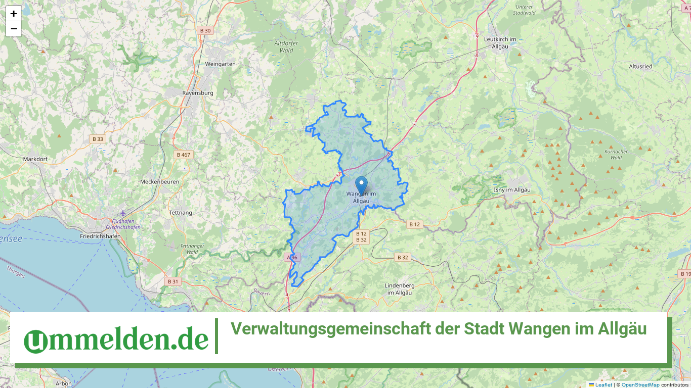 084365007 Verwaltungsgemeinschaft der Stadt Wangen im Allgaeu