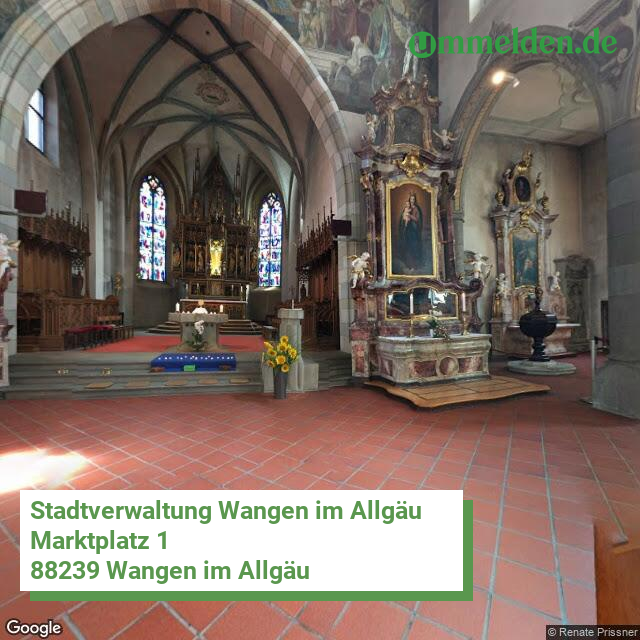 084365007081 streetview amt Wangen im Allgaeu Stadt