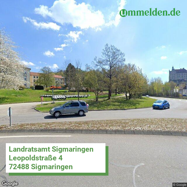 08437 streetview amt Sigmaringen