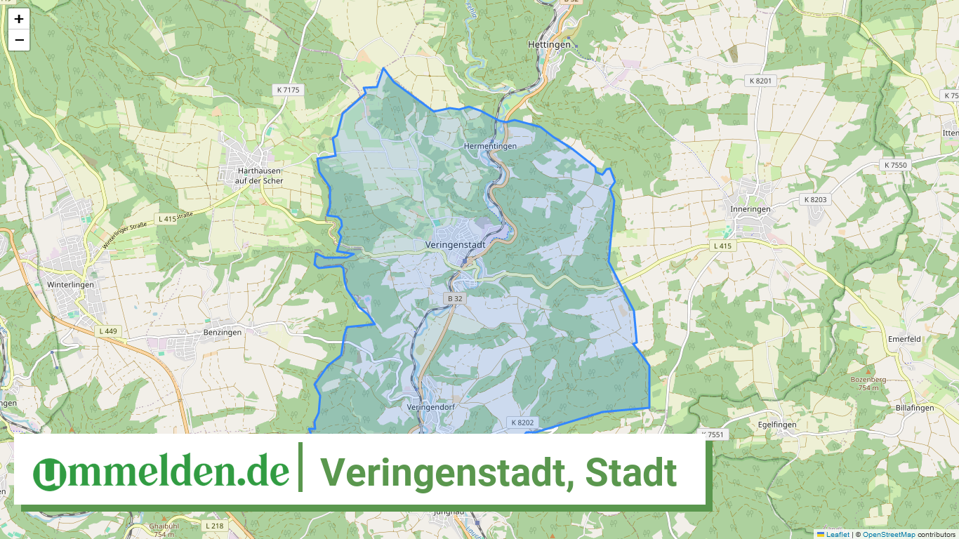 084375001114 Veringenstadt Stadt