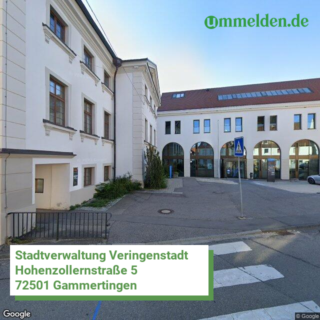 084375001114 streetview amt Veringenstadt Stadt