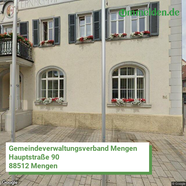 084375002 streetview amt Gemeindeverwaltungsverband Mengen