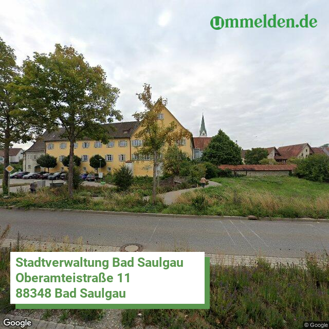 084375005100 streetview amt Bad Saulgau Stadt