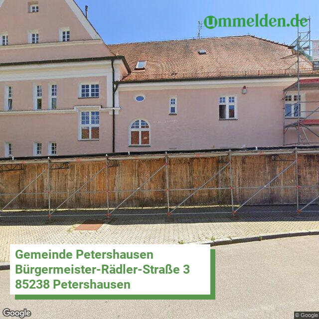 091740136136 streetview amt Petershausen