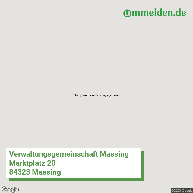 092775240 streetview amt Verwaltungsgemeinschaft Massing