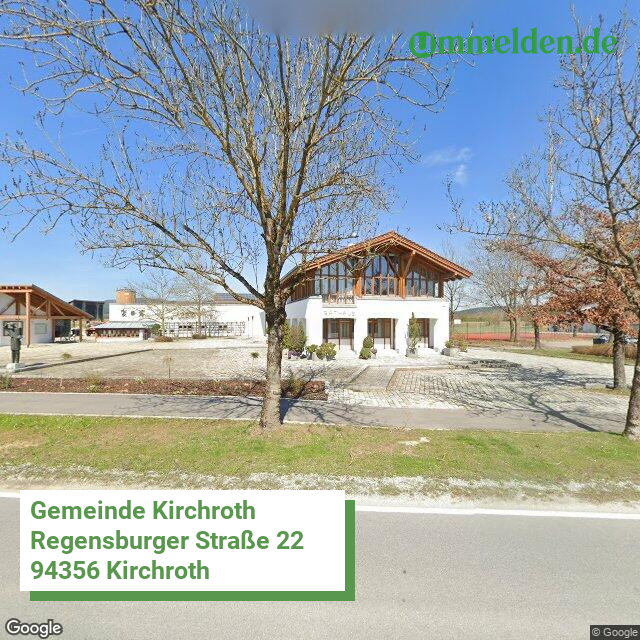 092780141141 streetview amt Kirchroth