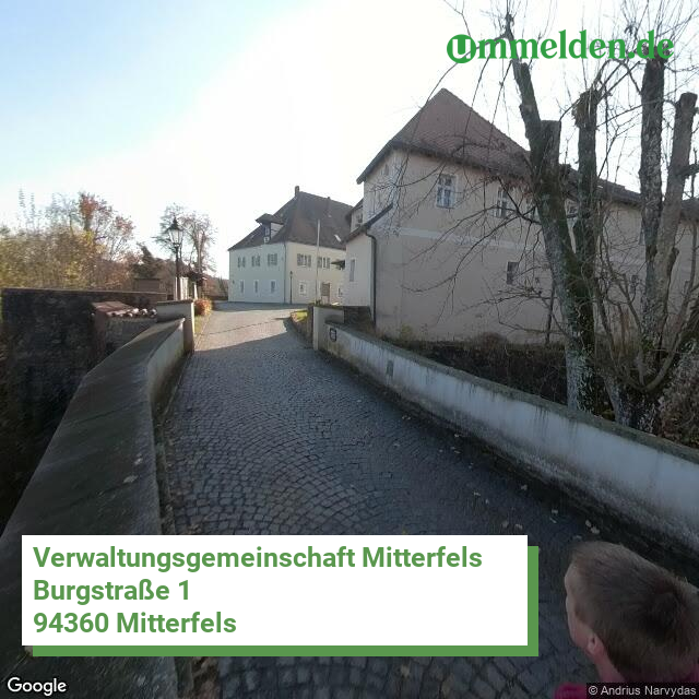 092785248 streetview amt Verwaltungsgemeinschaft Mitterfels