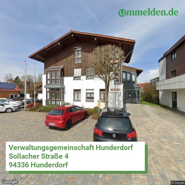 092785249 streetview amt Verwaltungsgemeinschaft Hunderdorf