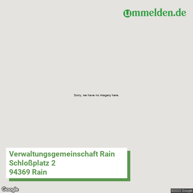 092785250 streetview amt Verwaltungsgemeinschaft Rain