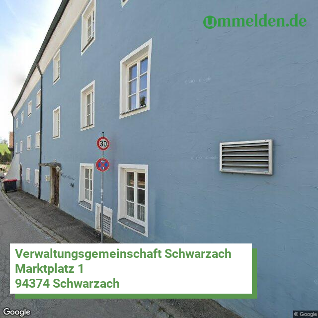 092785252 streetview amt Verwaltungsgemeinschaft Schwarzach