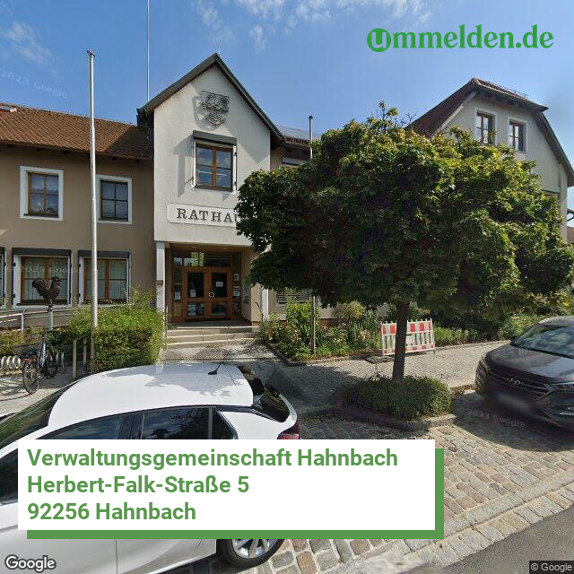 093715301 streetview amt Verwaltungsgemeinschaft Hahnbach