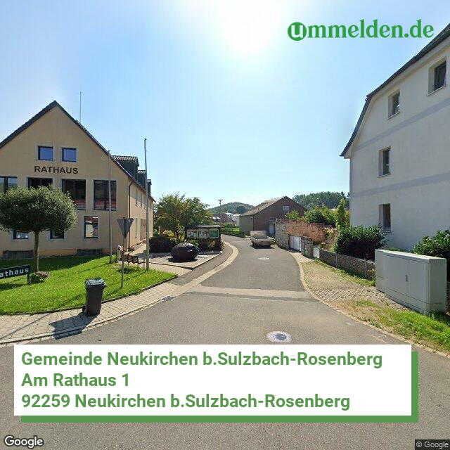 093715303141 streetview amt Neukirchen b.Sulzbach Rosenberg