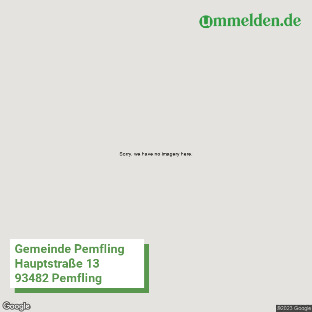 093720146146 streetview amt Pemfling