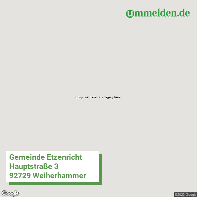 093745325119 streetview amt Etzenricht