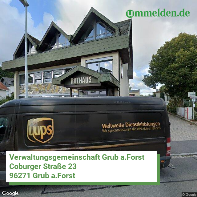 094735418 streetview amt Verwaltungsgemeinschaft Grub a.Forst
