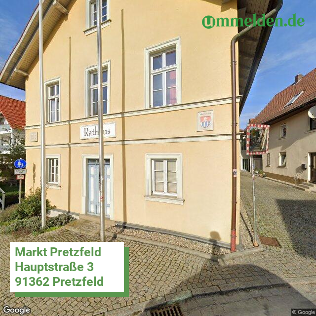 094740161161 streetview amt Pretzfeld M