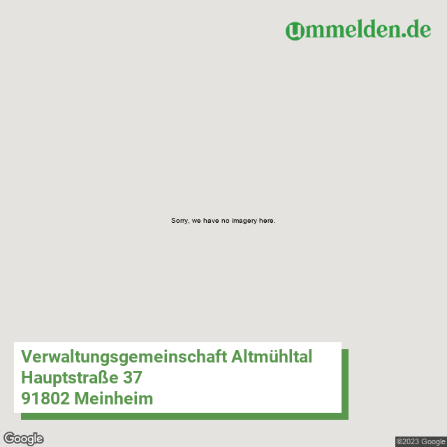 095775533 streetview amt Verwaltungsgemeinschaft Altmuehltal