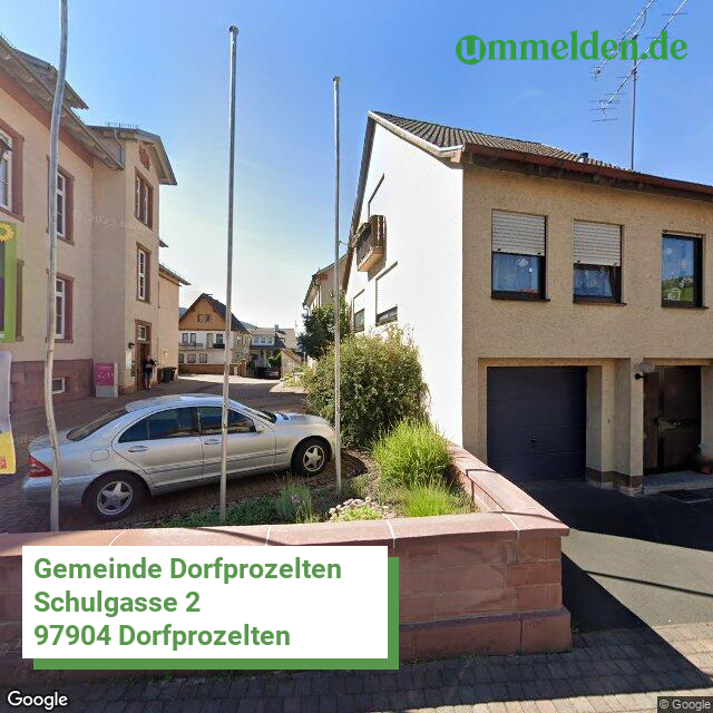 096760118118 streetview amt Dorfprozelten