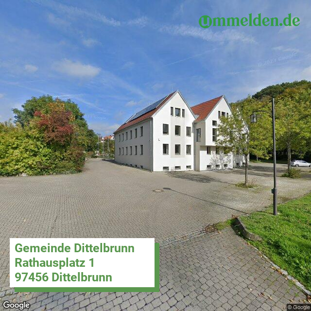 096780123123 streetview amt Dittelbrunn