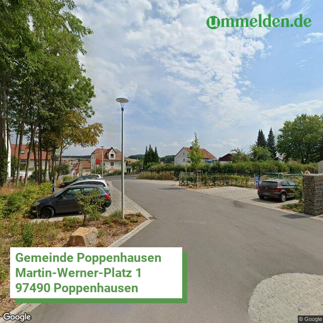 096780168168 streetview amt Poppenhausen